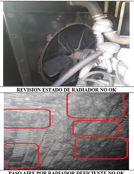 Mantenimiento del sistema de enfriamiento de plantas eléctricas