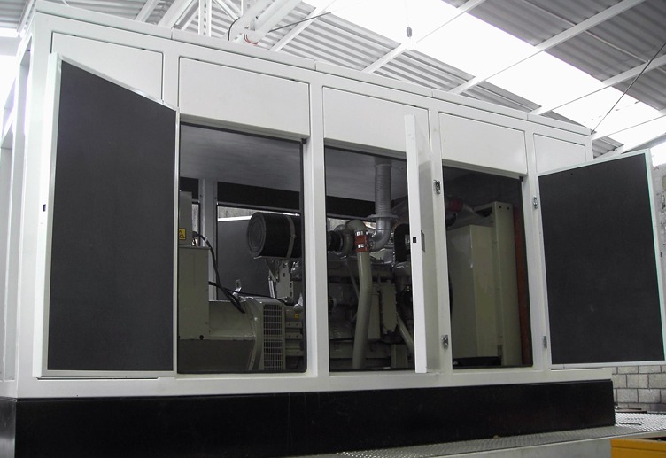 Insonorización de plantas y cuartos eléctricos